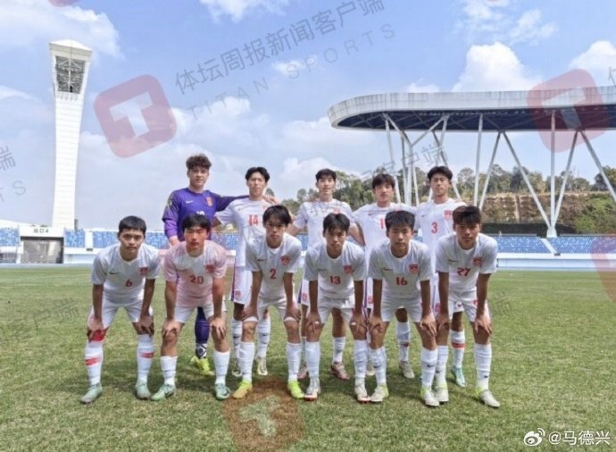  鄧捷夫、賈偉偉各入一球，U17國少0-2不敵07年齡段精英訓練營